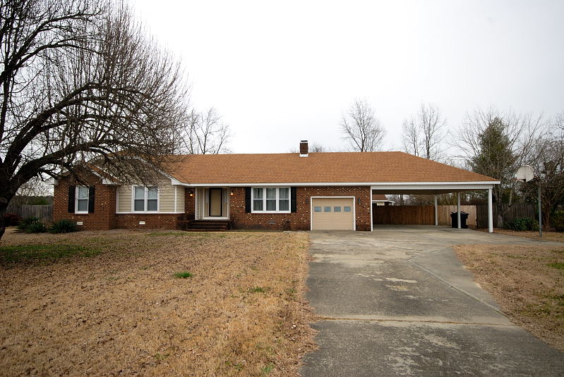 Goldsboro NC - Homes for Rent - 119 Courtney Road Goldsboro NC 27534 - Main House View