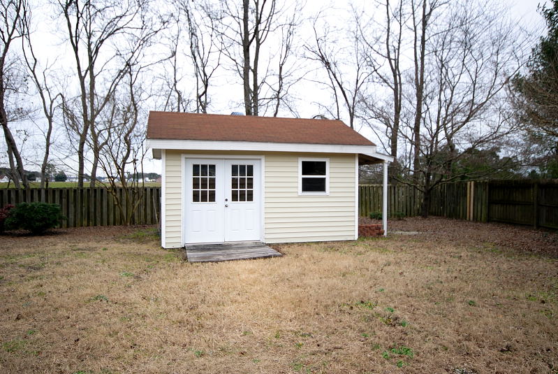 Goldsboro NC - Homes for Rent - 119 Courtney Road Goldsboro NC 27534 - Storage Building