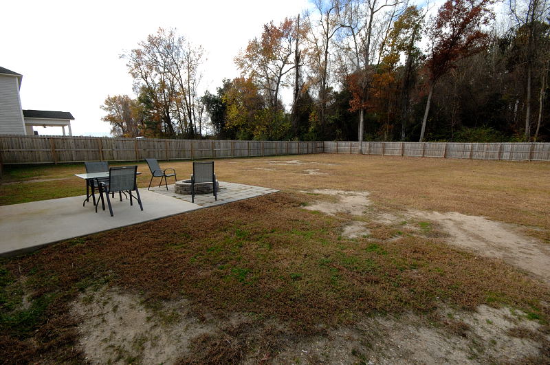 Goldsboro NC - Homes for Rent - 205 Knob Hill Dr. Pikeville NC 27863 - Back Yard