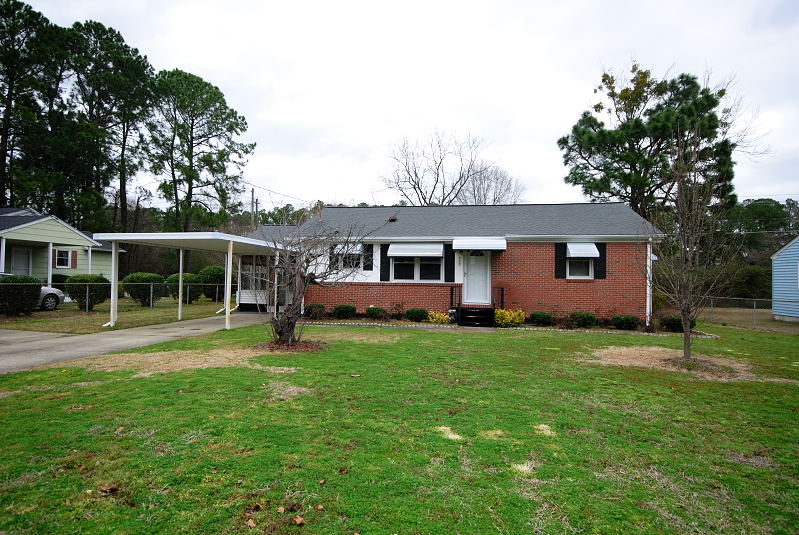 Goldsboro NC - Homes for Rent - 409 Quail Drive Goldsboro NC 27534 - Main House View