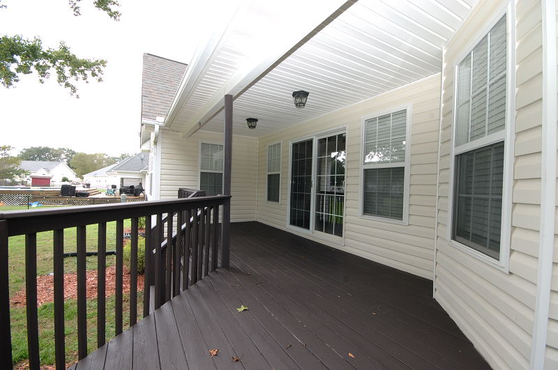 Goldsboro NC - Homes for Rent - 416 Johnson Branch Rd. Goldsboro NC 27534 - Deck