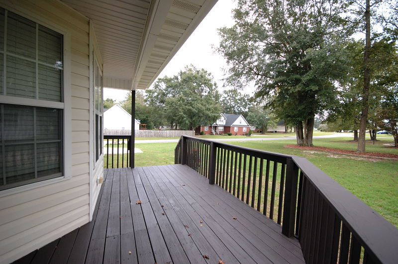 Goldsboro NC - Homes for Rent - 416 Johnson Branch Rd. Goldsboro NC 27534 - Deck