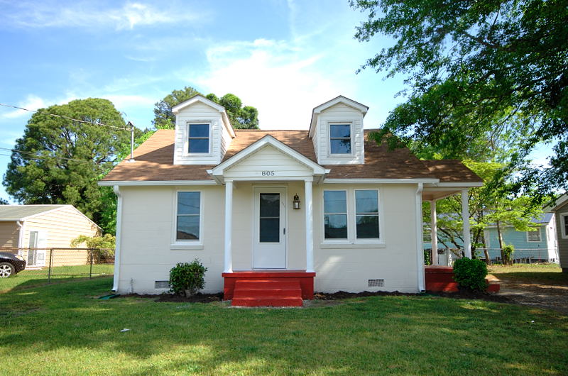 Goldsboro NC - Homes for Rent - 805 2nd St. Goldsboro NC 27534 - Main House View